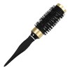 Unique Bargains Nano Thermal Ceramic Round Hair Brush Black 1.57" 1 Pc - 3 of 4