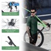 Aukfa 26-Inch 24-Speed Dual Disc Brake Mountain Bike Front Suspension Fork Mountain Bike Adult Men Women Outdoor Riding Green - 3 of 4