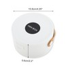 Unique Bargains Round Multi-Function Jewelry Box Jewelry Organizer 1 Pc - 2 of 4