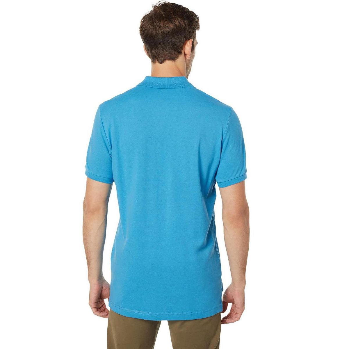 U.S. Polo Assn. Men's Classic Polo Shirt, Two-Button Closure Pique Polo Shirt, Summer Fashion Golf Shirt - thumbnail 2