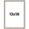 PosterPalooza | Classic Modern Silver Picture Frame - UV Acrylic, Foam Board Backing, Hanging Hardware - 2 of 4