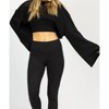 Women's LAYERED TANK AND WIDE ARM PULLOVER - DESSIN STUDIO - 3 of 4