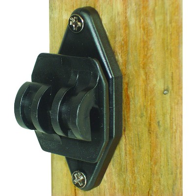 Field Guardian Wood Post - Nail on Insulator for Hi-Tensile - Black