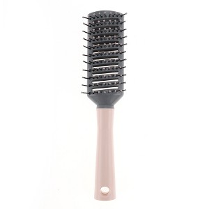 Unique Bargains Durable Hollow Ribs Hair Brush 1 Pc - 1 of 3