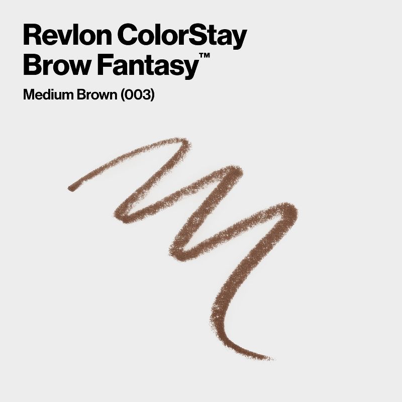 Revlon ColorStay Brow Fantasy Eyebrow Powder Pencil with Shaping Clear Gel - 0.051oz, 4 of 16
