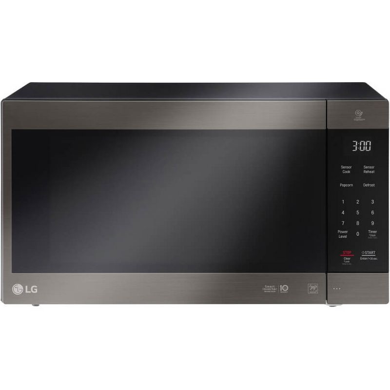 LG LMC2075BD 2.0 Cu. Ft. Black Stainless Countertop Microwave, 1 of 9