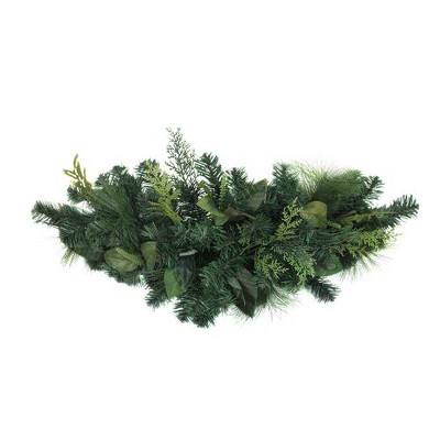 Northlight 30" Pine Branches with Assorted Foliage Artificial Christmas Swag, Unlit