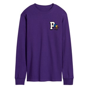 Men's - Peanuts - Franklin Collegiate Long Sleeve Graphic T-Shirt - 1 of 4
