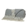 Parkland Collection,Isla Transitional Handloomed Cotton Throw Blanket - 2 of 4