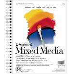 9"x12" Spiral Mixed Media Paper Pad 60 Sheets - Strathmore