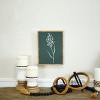 VIP Wood 9.5 in. Green Floral Pattern Wall Art - 3 of 4