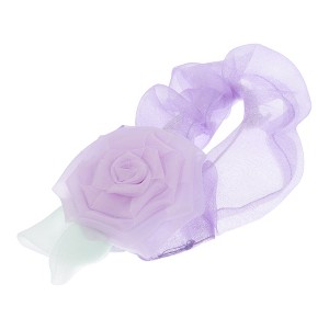 Unique Bargains Women's Fashion Elegant Flower Hair Scrunchies 2.76"x2.36" 1 Pc - 1 of 4