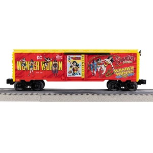 Lionel Warner Bros DC 90th Anniversary Wonder Woman Boxcar Toy Vehicle Accessorie - 1 of 2