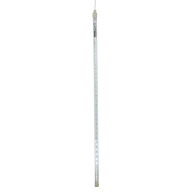 Northlight 5ct Dripping Icicle Snowfall Christmas Light Tubes White - 20.5' Clear Wire