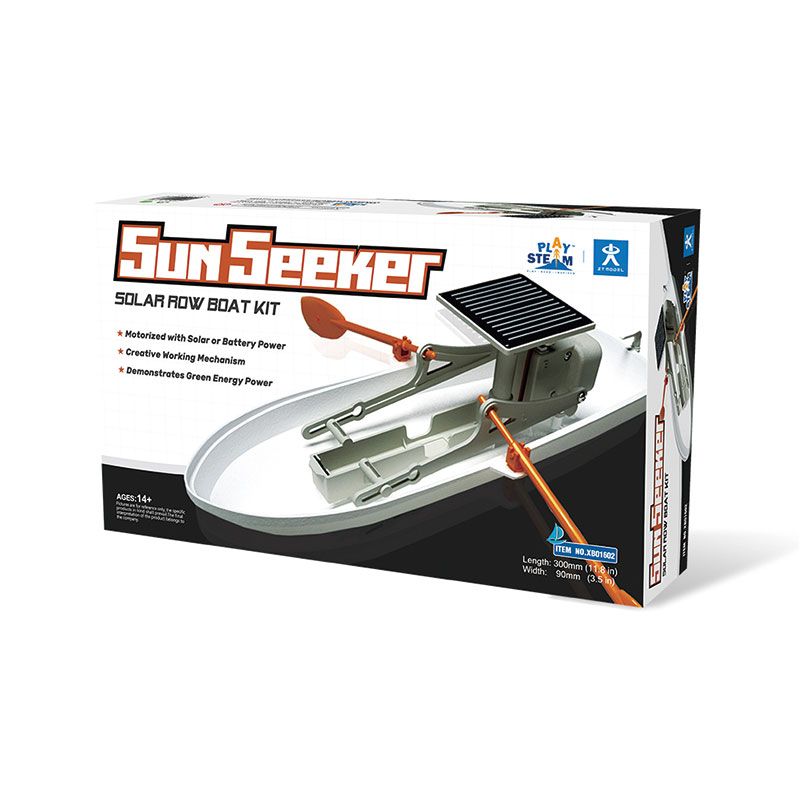 Playsteam SunSeeker Solar Rowboat Kit, 3 of 5