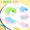Baofuwish 5-Piece Kids Climbing Toys for Toddlers,Soft Foam Climbing Blocks Area for Babies,Crawling and Climbing Indoor Active Play Structure - 4 of 4