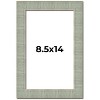 PosterPalooza | Photo Size Sculpted Blue Picture Frame - UV Acrylic, Foam Board Backing, Hanging Hardware - 2 of 4