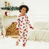 PATPAT Family Matching Christmas Pajamas For Family Gingerbread Man Print Xmas Top Tee and Bottom Sets Gingerbread - 3 of 4
