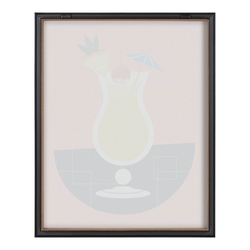 16&#34; x 20&#34; Blake Pina Colada Framed Printed Art by Amber Leaders Designs Gold - Kate &#38; Laurel All Things Decor, 4 of 7