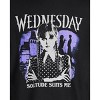 Wednesday Addams Series Women's Solitude Suits Me Graphic Print T-Shirt - 2 of 3