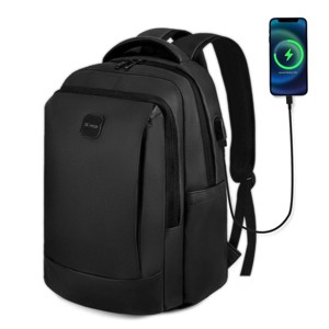 New York XPress BP-5235 Travel Backpack,Waterproof Laptop Backpack With USB Charger Port, 18 Inch - 1 of 4