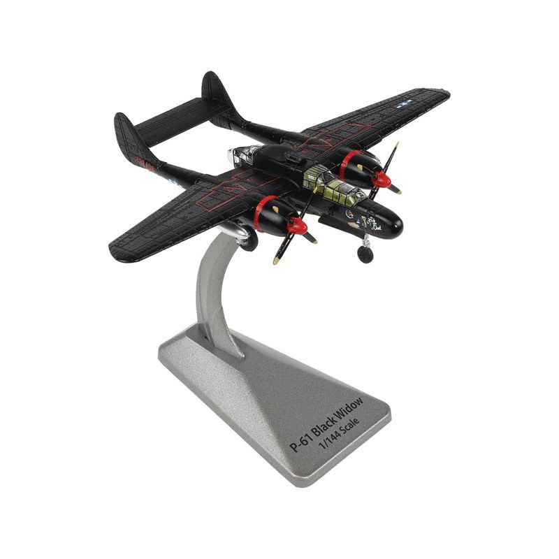 Northrop P-61B Black Widow Fighter Aircraft "Lady in the Dark" "Collector Series" 1/144 Diecast Model by Air Force 1, 4 of 5