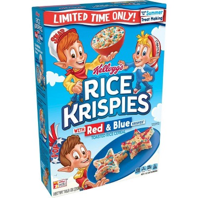 blue rice cereal