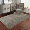 Nirvan Industrial Geometric Indoor Area Rug Charcoal/Gray - Captiv8e Designs - image 2 of 4