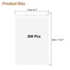 Unique Bargains OPP Rip-resistant Resealable Transparent Vapor-blocking Treat Bag 300 Pcs - 2 of 4