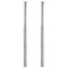 vidaXL 2 Telescopic Table Legs Adjustable Height 710 mm - 1100 mm Chrome - 4 of 4