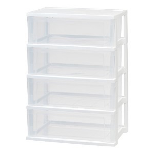 IRIS USA Plastic Storage Drawers Container Organizer for Clothes - 1 of 4