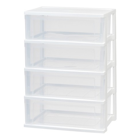 4 Drawer Metal Storage Organizer White - Brightroom™ : Target