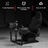 Dardoo G29 Flight Game Cockpit With Black Seat, Compatible With Thrustmaster,HOTAS WARTHOG, Not Included Throttle,Joystick,Pedal - 4 of 4