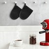 REGALWOVEN Gripping for Baking Grilling Heat Resistant Cotton Oven Mitts Set of 2 7.9x5.7inch - 3 of 4