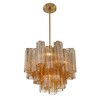 Crystorama Lighting Addis 4 - Light Chandelier in  Aged Brass - 4 of 4