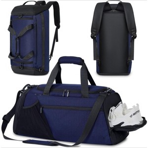 40L Gym Backpack with Shoe & Wet Compartments, Multiple Pockets for Workout, Travel, and Weekend Overnight Use - 1 of 4