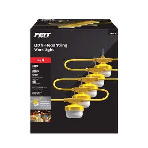 Feit Electric Pro Series 8000 lm LED Corded String/Linkable Work Light - 1 of 1