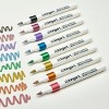 KINGART Acrylic Brush Tip Markers, 24 Metallic Colors - 3 of 4