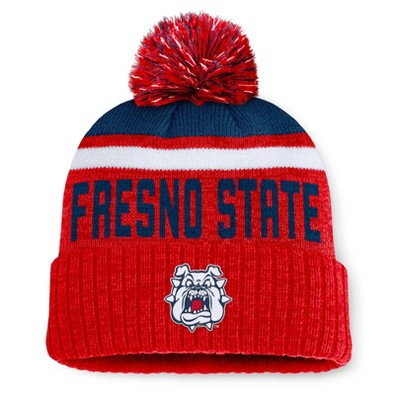 NCAA Fresno State Bulldogs Humid Knit Cuffed Pom Beanie