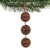 Ganz 4.25 In Sports Ball Swag Ornament Athletic Christmas Sports Tree Ornaments - 3 of 3