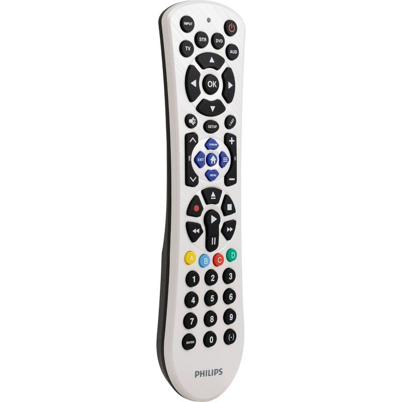 Philips 4-Device Universal Remote Control Pearl White, 3 of 10