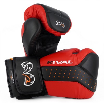 Rival Boxing RS60V Workout Hook and Loop Sparring Gloves 2.0 - Black