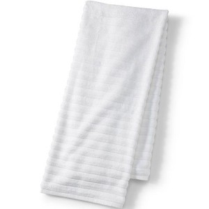 Lands' End Organic Cotton Rib Towel - 1 of 3