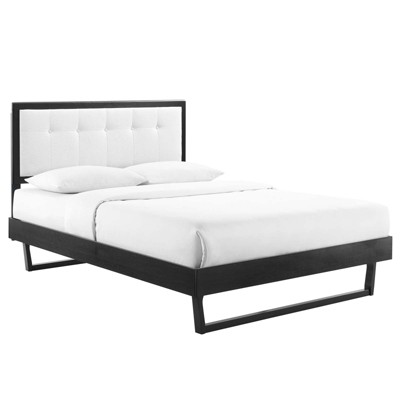 Modway Willow Queen Wood Platform Bed With Angular Frame