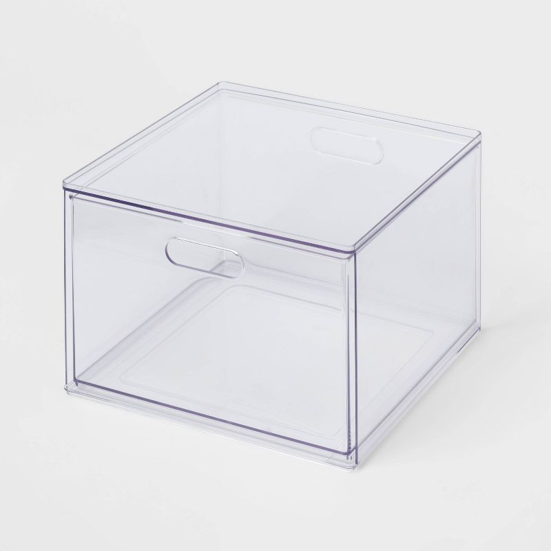 All Purpose Single Drawer Storage Clear - Brightroom&#8482;, 1 of 8