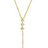 SHINE by Sterling Forever Dainty Opal Y Drop Necklace - 2 of 2