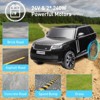 24V Ride On Toy, Licensed Land Rover Kids Car, 2-Seater Ride On Car with Parent Remote Control, Toy Storage Box, 3 Speeds, LCD Display, Lockable Doors - 4 of 4