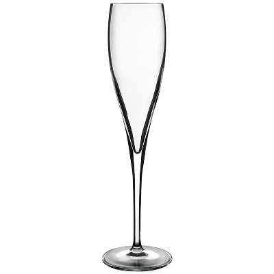 Luigi Bormioli Vinoteque Perlage 6 Ounce Glass Champagne Flute, Set of 6