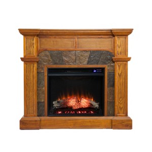 Cartwright Corner Convertible Electric Fireplace - SEI - 1 of 4