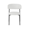 Meridian Furniture,Lupita Vegan Leather Dining Chair, Set of 2 - 3 of 4
